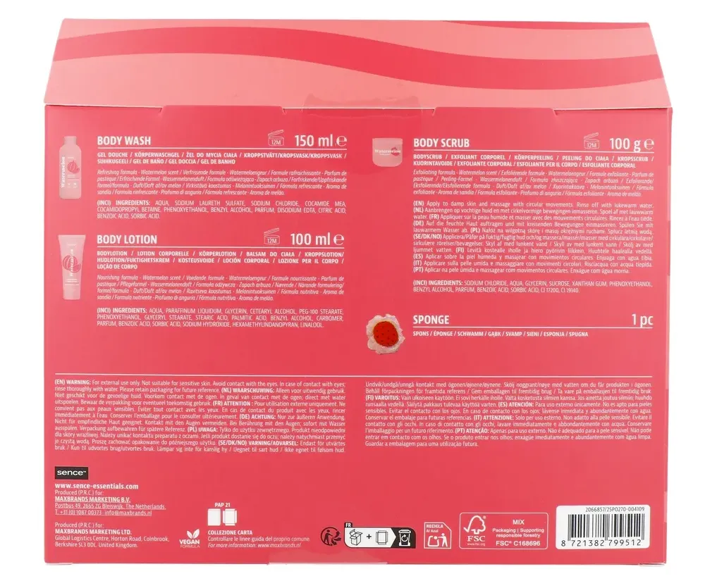 Sence Watermelon Body Care Kit (1 stuk)