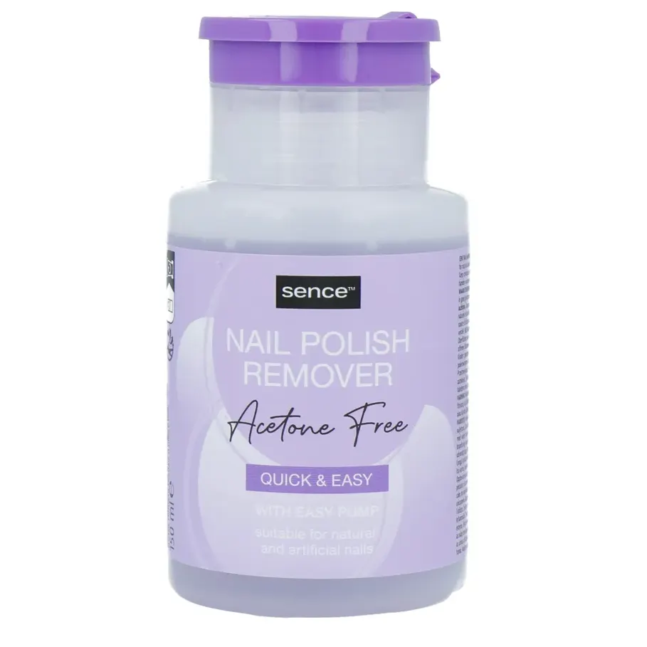 Sence Nail Polish Remover Pomp - zonder Aceton (150 ml)