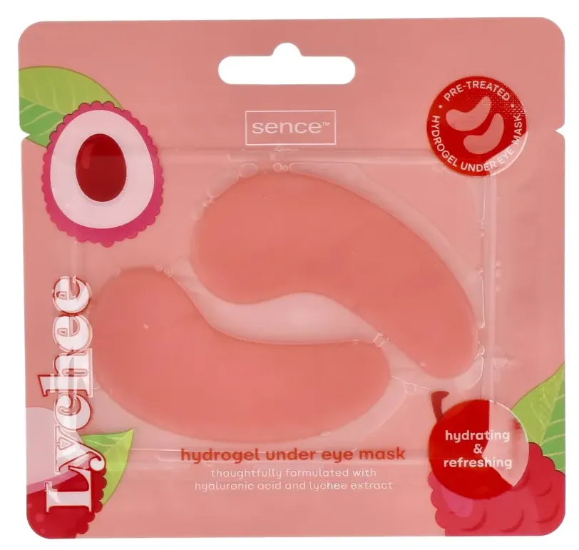 Sence Lychee Hydrogel Oogmasker (2 stuks)