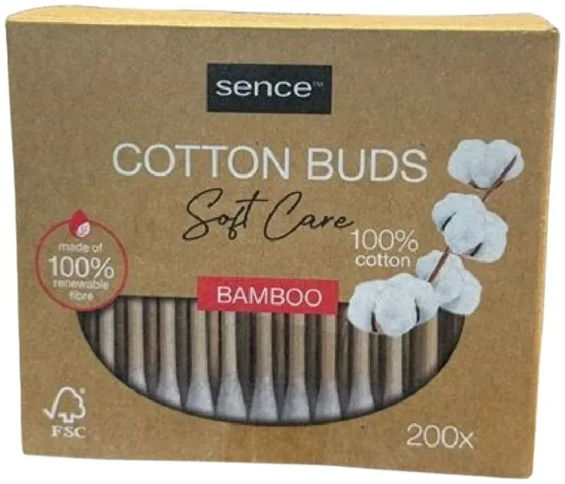 Sence Cotton Buds Bamboo (200 stuks)