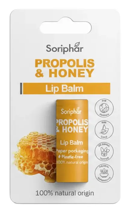 Soria Natural Propolis & Honey Lip Balm (5.5 gr)