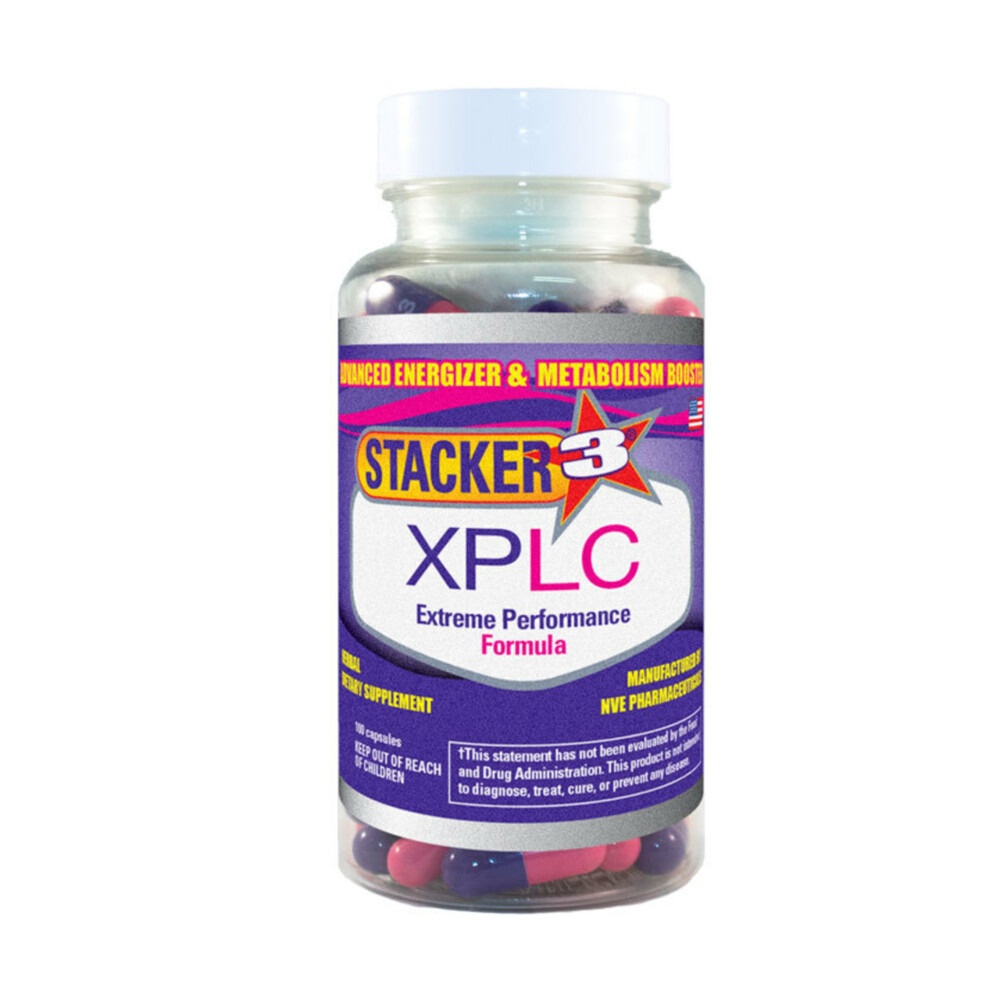 Stacker 3 Vital Xplc Fatburner (100 stuks)