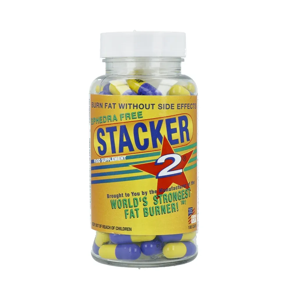 Stacker 2 Vital Ephedra Vrij Capsules (100 stuks)