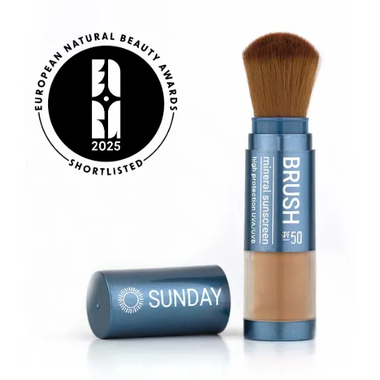 Sunday Brush Mineral Sunscreen Powder SPF50 - Tan (6 gr)