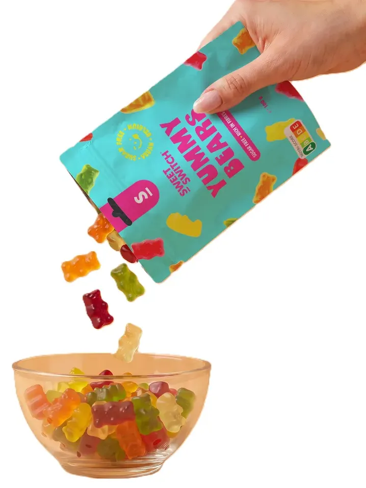 Sweet-switch Yummy Bears Suikervrije Snoepjes (100 gr)