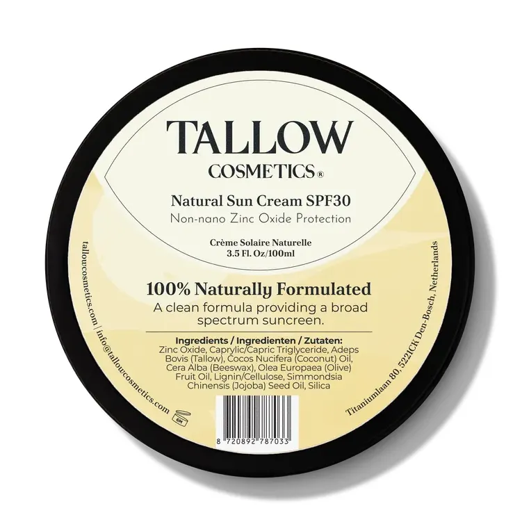 Tallow Cosmetics Natural Sun Cream SPF30 (100 gr)