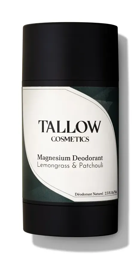 Tallow Cosmetics Magnesium Deodorant Lemongrass & Patchouli (75 ml)