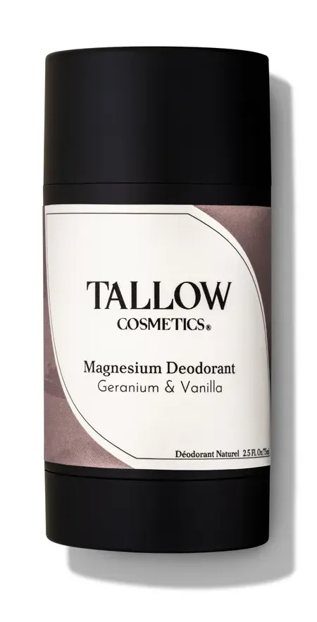Tallow Cosmetics Magnesium Deodorant Geranium & Vanilla (75 ml)