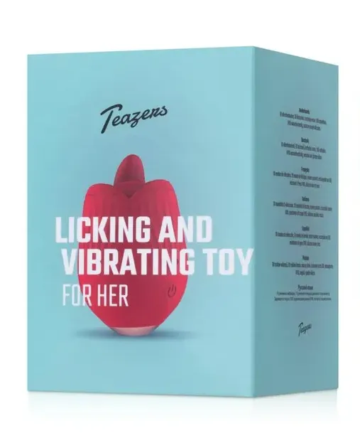 Teazers Rose Vibrator For Her (1 stuk)