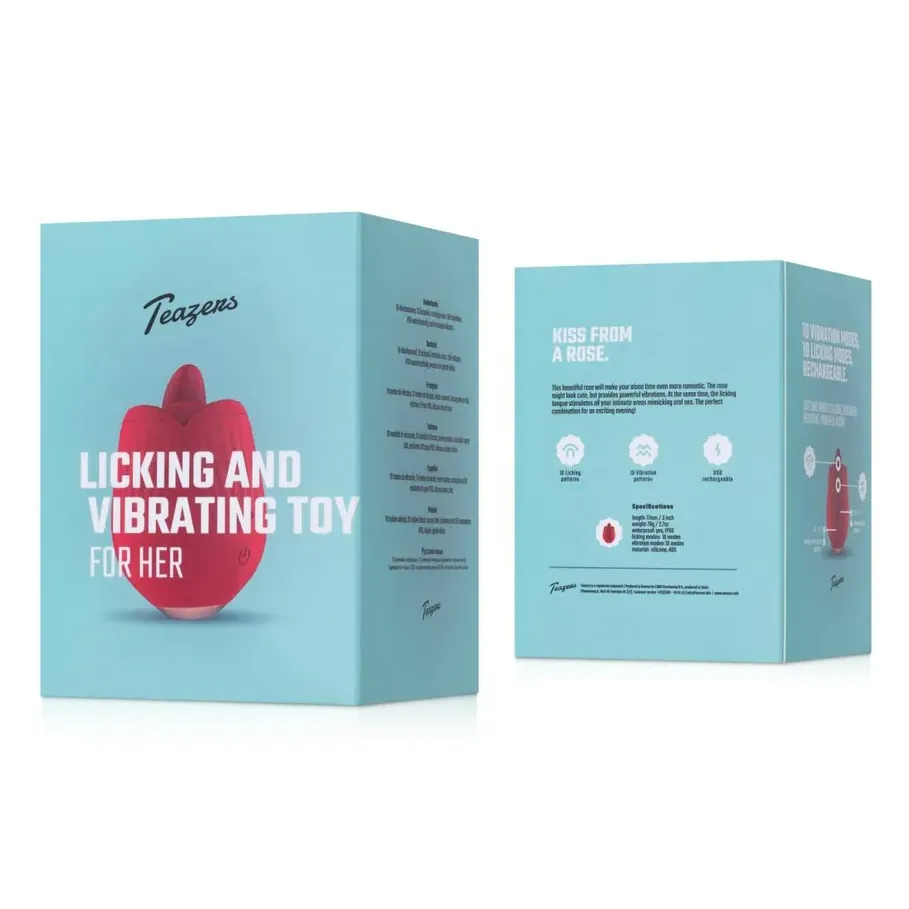 Teazers Rose Vibrator For Her (1 stuk) - image 2
