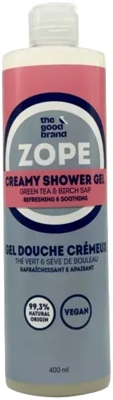 The Good Brand Zope Showergel Green Tea & Birch Sap (400 ml)