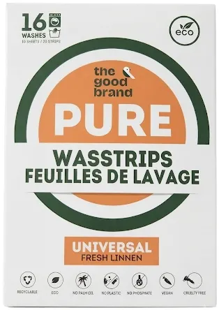 The Good Brand Pure Wasstrip (16 stuks)