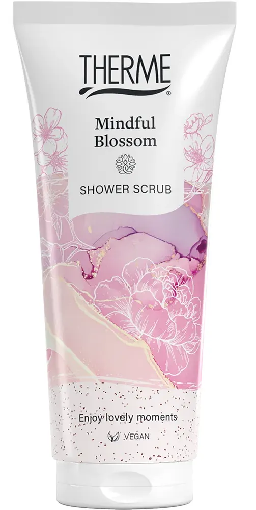 Therme Mindful Blossom Shower Scrub (200 ml)