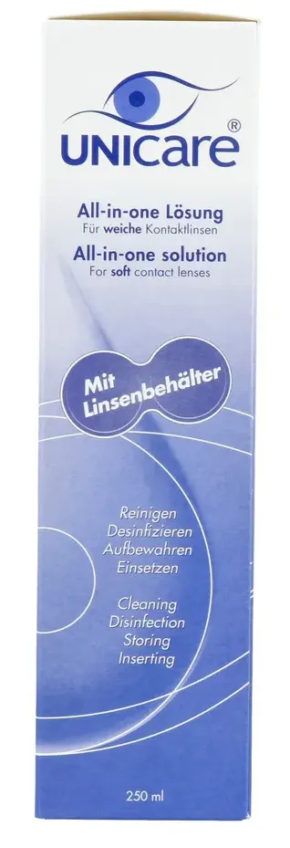 Unicare All-in-one Solution Contactlenzen Vloeistof (250 ml)