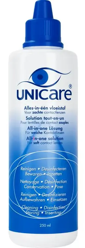 Unicare All-in-one Solution Contactlenzen Vloeistof (250 ml)