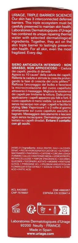 Uriage Ap Hair Hair Loss & Growth Serum (100 ml) - image 3