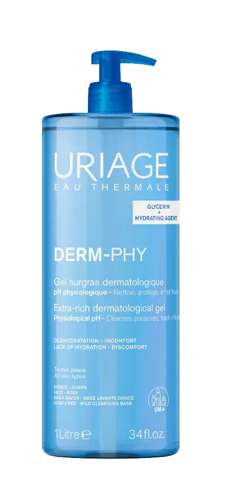 Uriage Derm-phy Extra-rich Dermatological Gel 1lt (1LT)