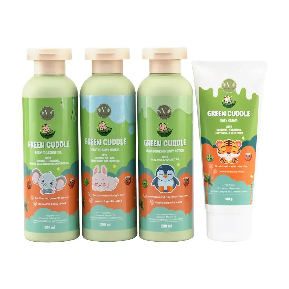 Vanan Green Cuddle Baby Geschenkset (1 stuk)