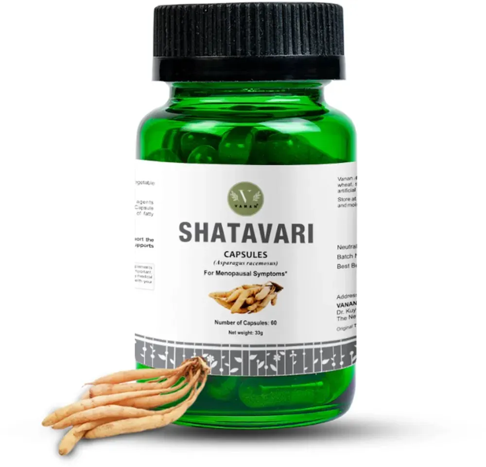 Vanan Shatavari Capsules (60 capsules)
