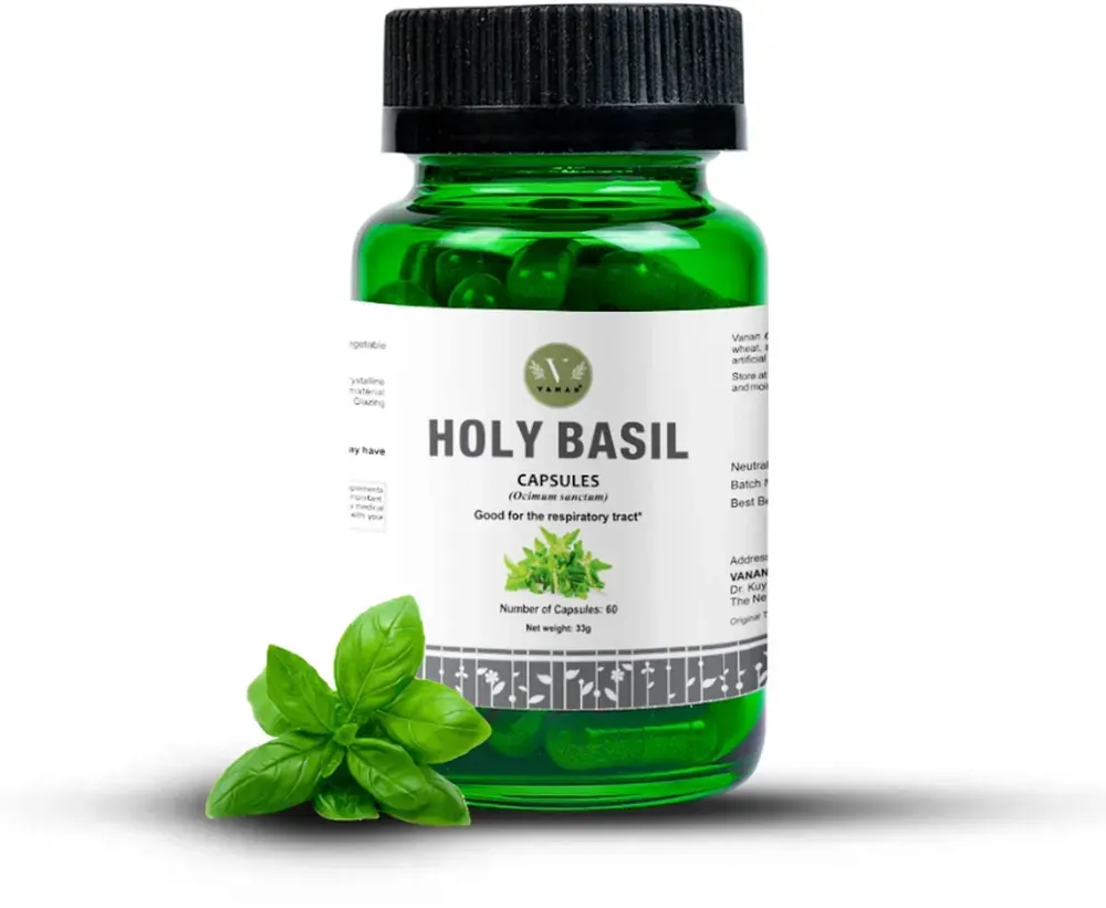 Vanan Holy Basil Capsules (60 capsules)