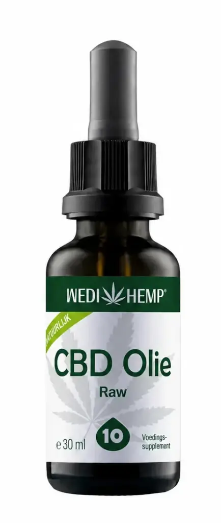 Wedihemp CBD Olie Raw 10% (30 ml)