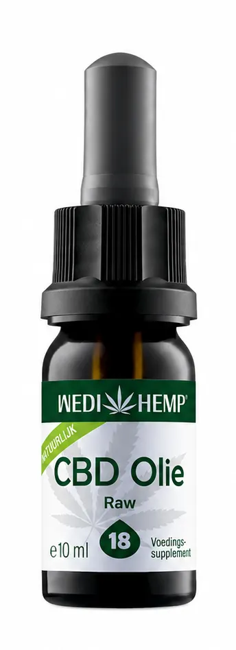 Wedihemp CBD Olie Raw 18% (10 ml)