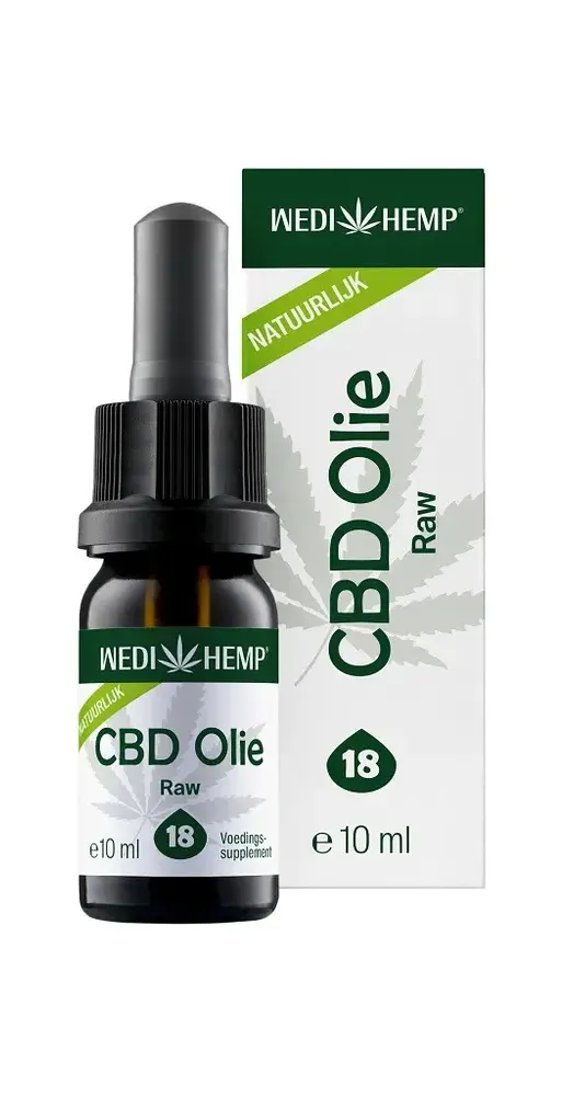 Wedihemp CBD Olie Raw 18% (10 ml) - image 2