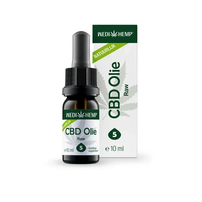 Wedihemp CBD Olie Raw 5% (30 ml)