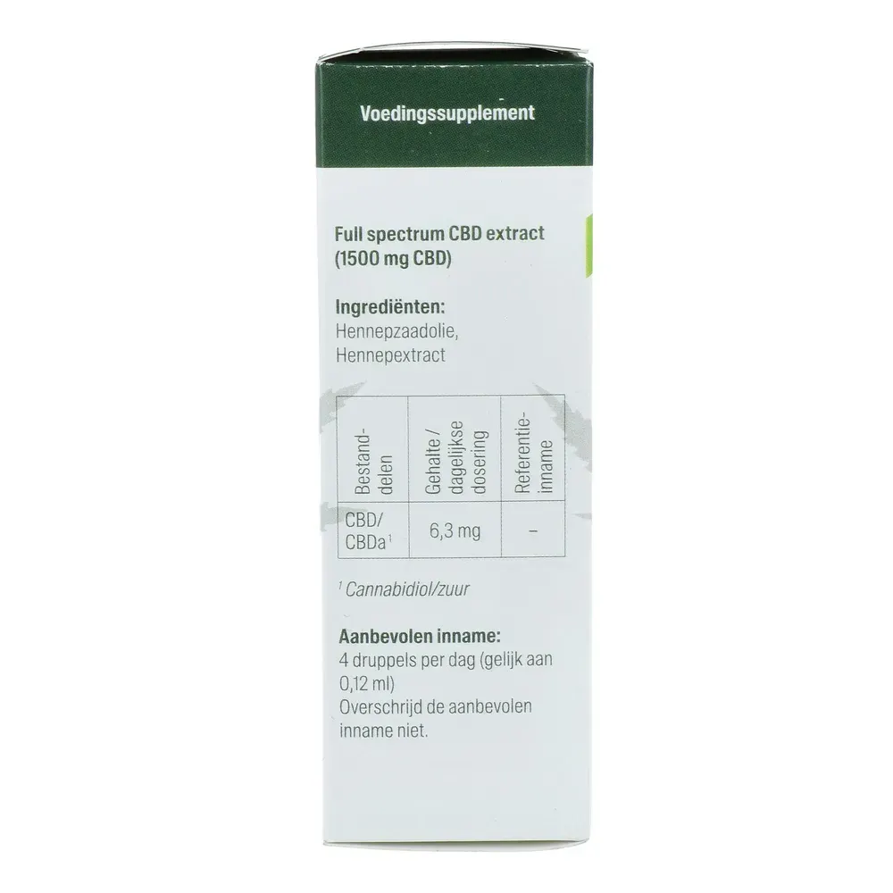Wedihemp CBD Olie Raw 5% (30 ml) - image 2
