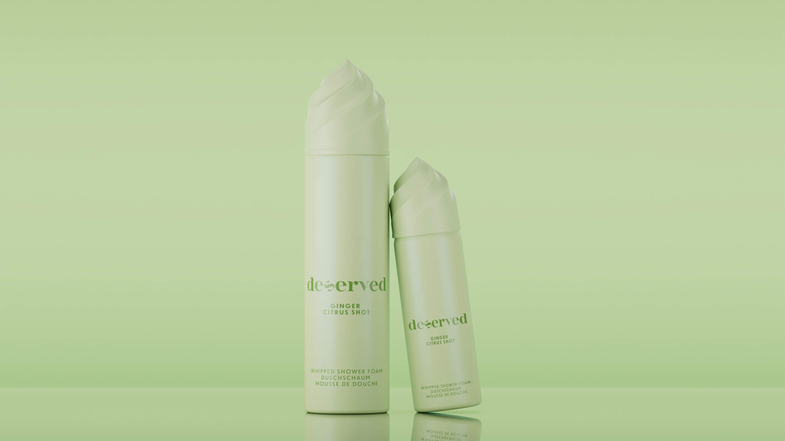 Deserved Whipped Foam Ginger Citrus Shot (100 ml)