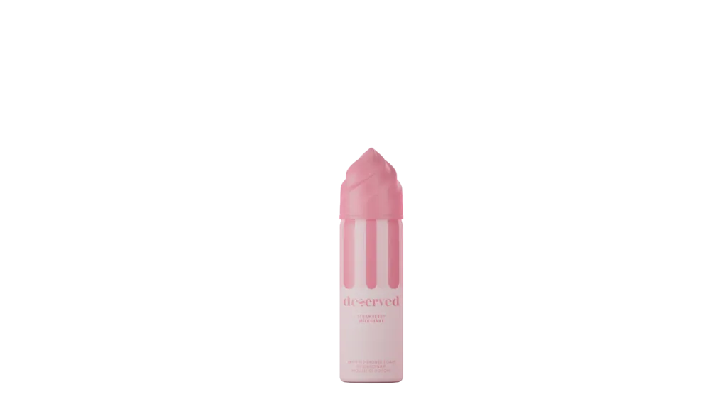 Deserved Whipped Foam Strawberry Milkshake (100 ml)