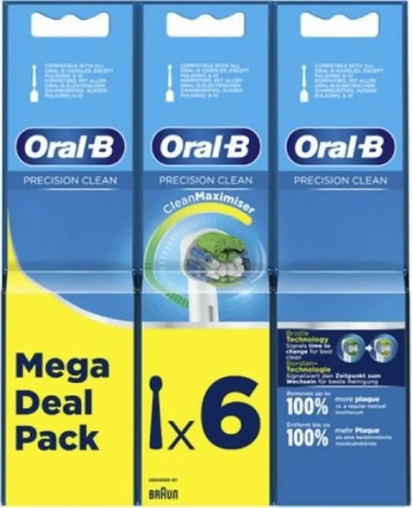 Oral B Opzetborstels - Precision Clean 2+2+2 (6 stuks)