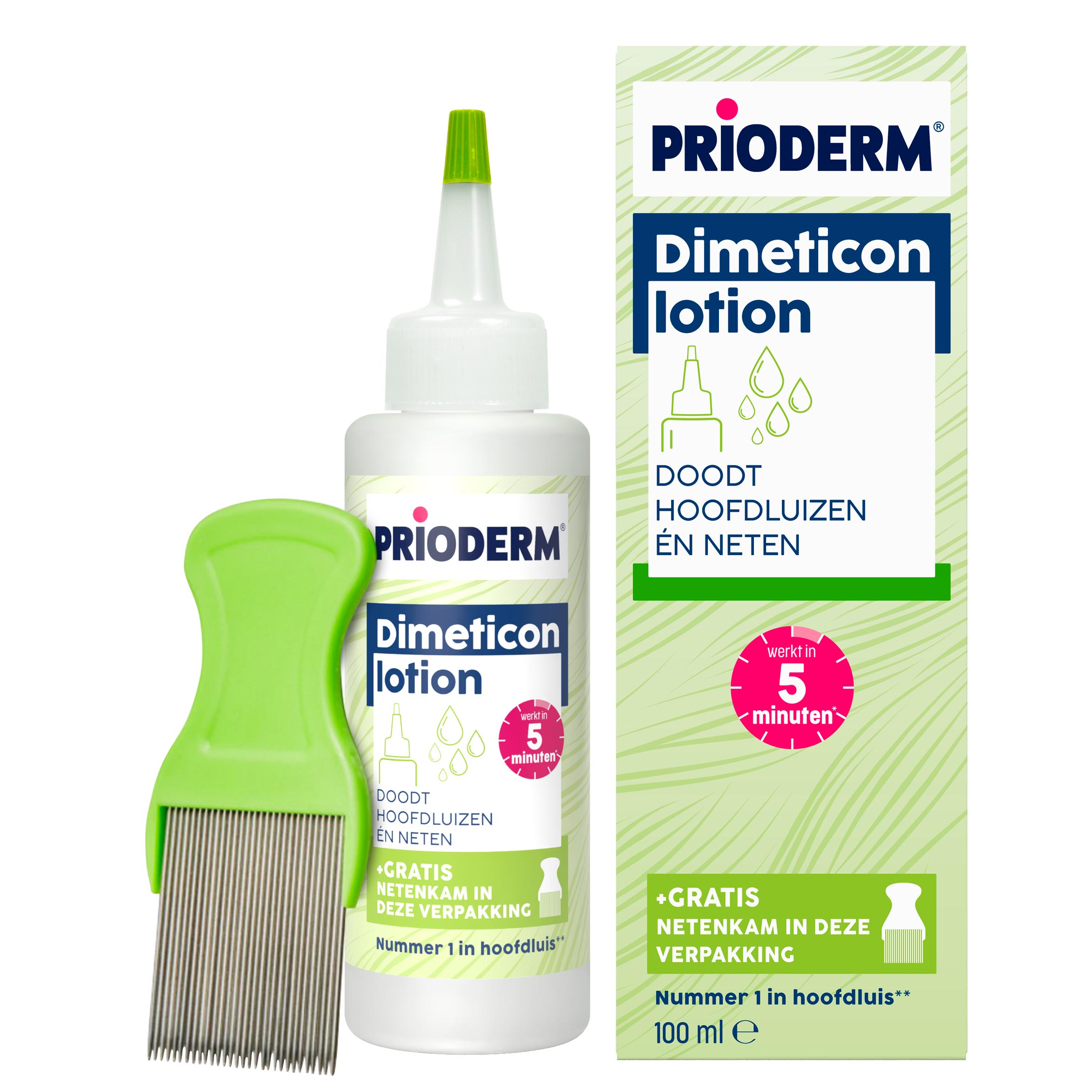 Prioderm Dimeticon Lotion + Netenkam (100 ml)