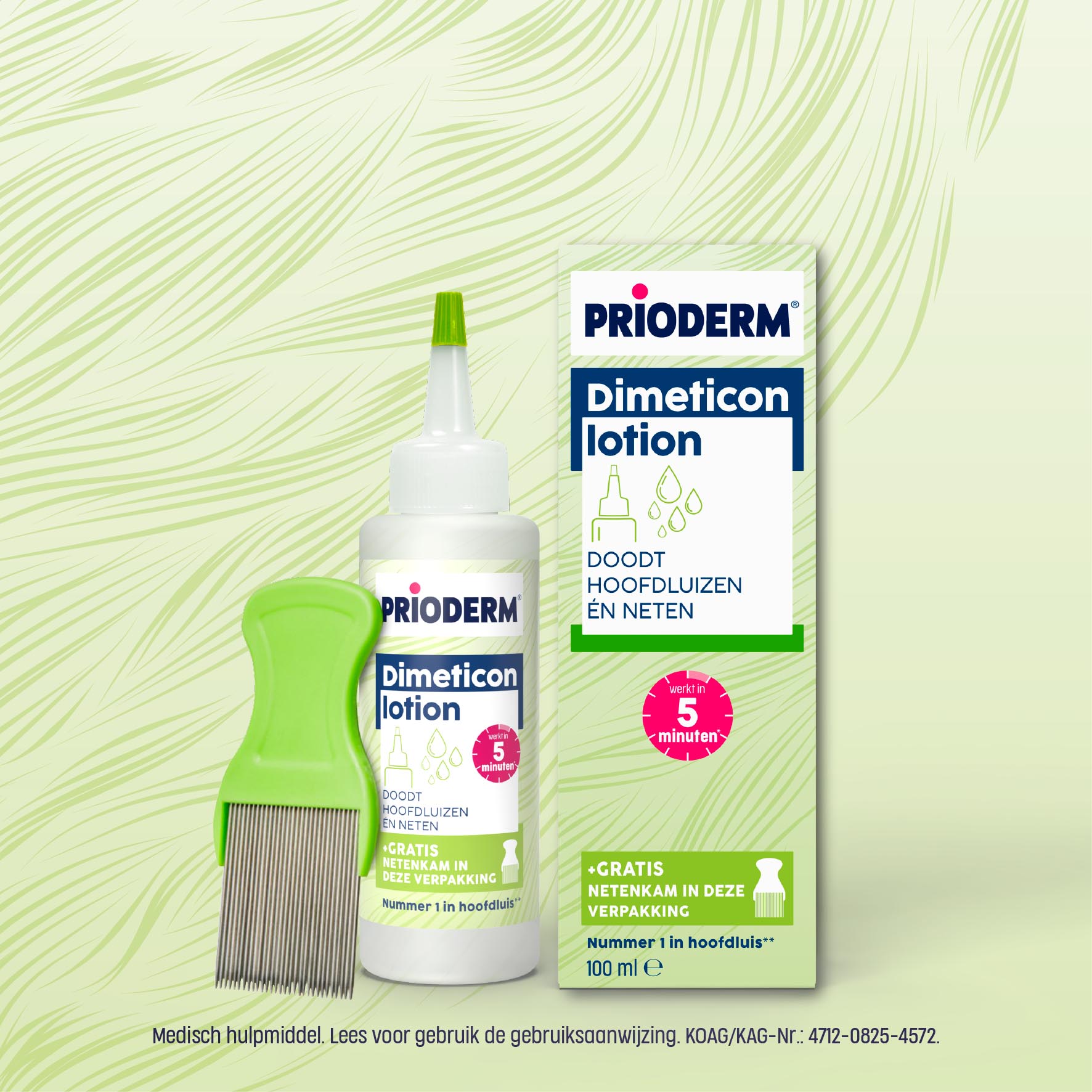 Prioderm Dimeticon Lotion + Netenkam (100 ml) - image 6