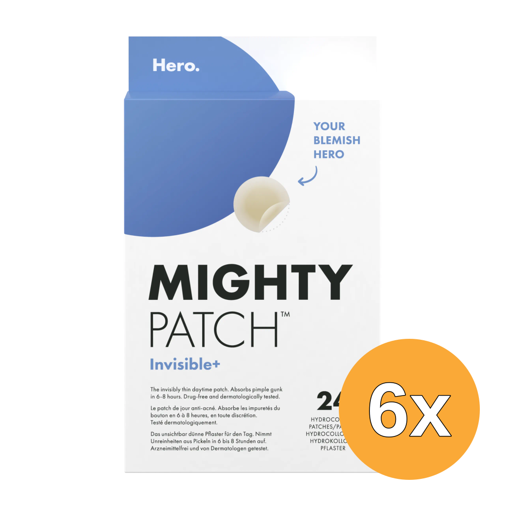 6x Hero Mighty Patch Invisible Pimple Patches (24 stuks)