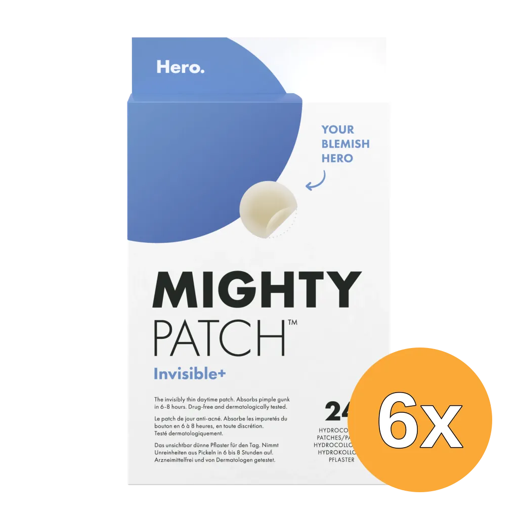 6x Hero Mighty Patch Invisible Pimple Patches (24 stuks)