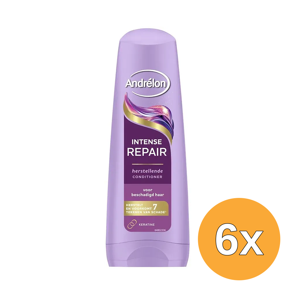 6x Andrelon Conditioner Intens Repair Beschadigd Haar (200 ml)