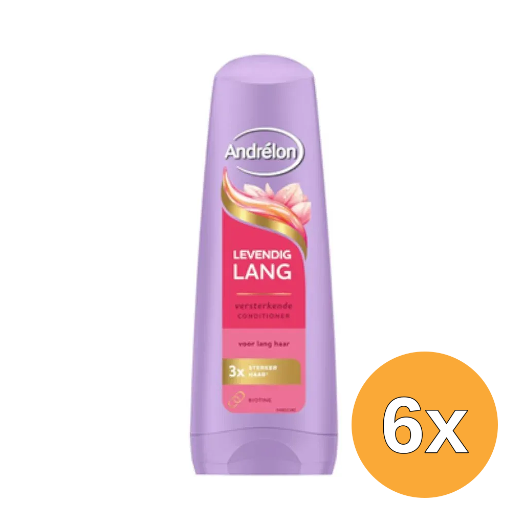 6x Andrelon Levendig Lang Conditioner (200 ml)
