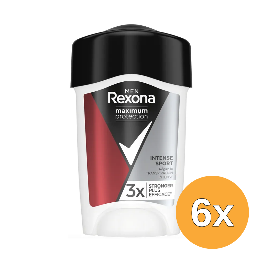 6x Rexona Deostick Maximum Protection Intense Sport Men (45 ml)