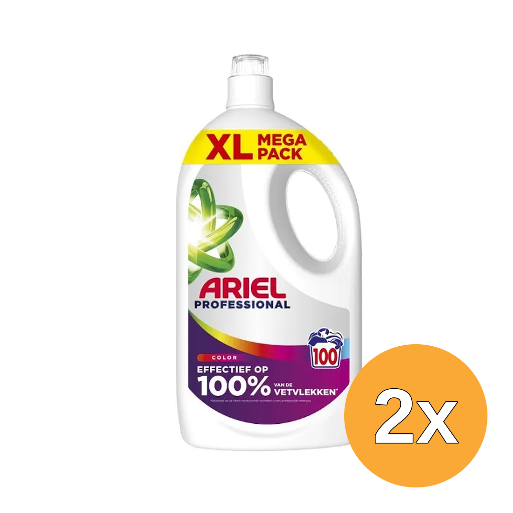 2x Ariel Vloeibaar Wasmiddel - Professional Color (4500 ml)