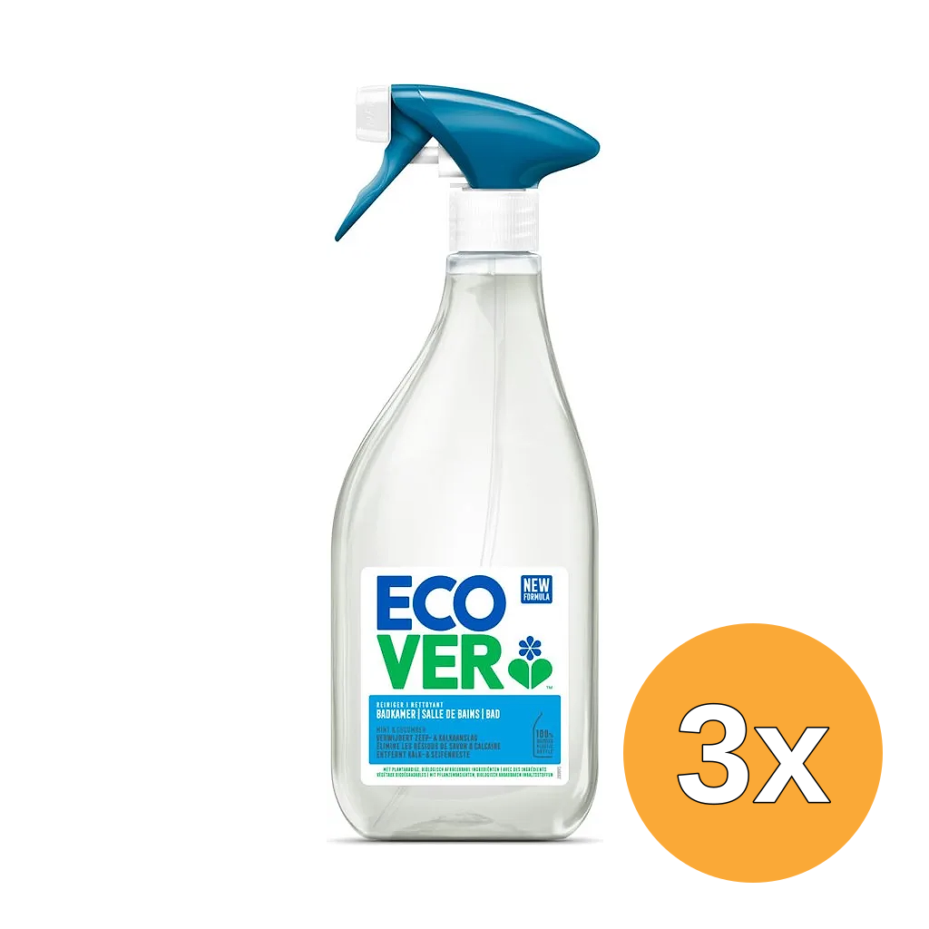3x Ecover Badkamerreiniger Spray (500 ml)