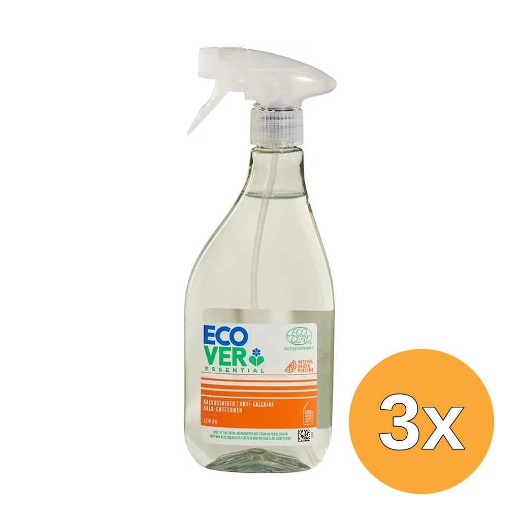 3x Ecover Kalkreiniger Essential (500 ml)