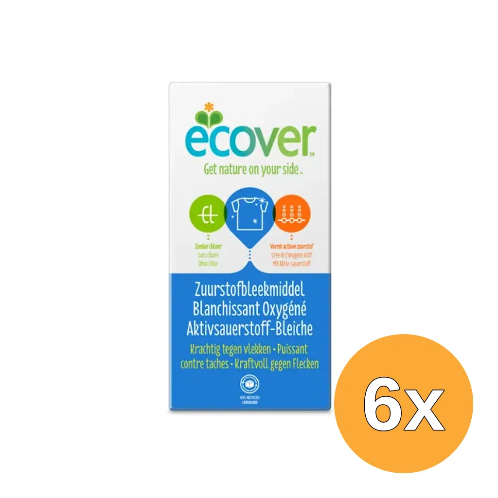 6x Ecover Zuurstofbleekmiddel (400 gr)