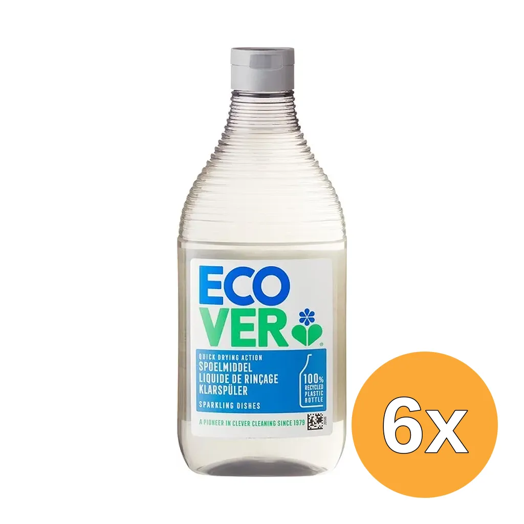 6x Ecover Spoelmiddel Vaatwas (450 ml)
