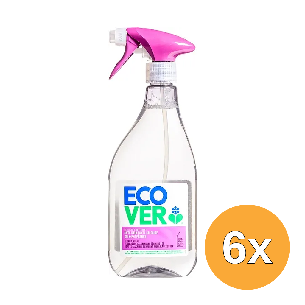 6x Ecover Kalkreiniger Spray (500 ml)
