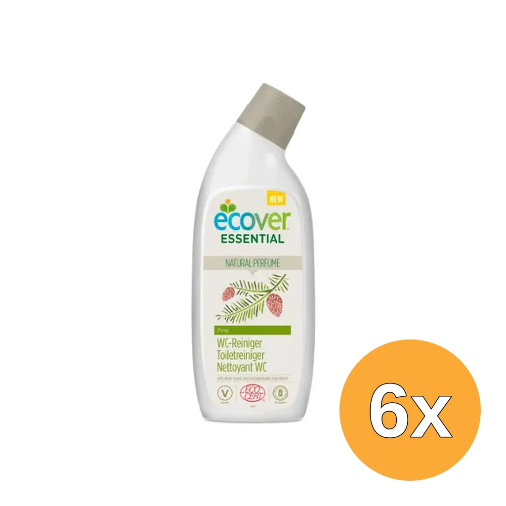 6x Ecover Wc Reiniger Dennenfris (750 ml)