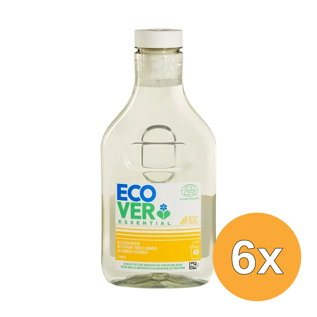 6x Ecover Allesreiniger Citroen (1000 ml)