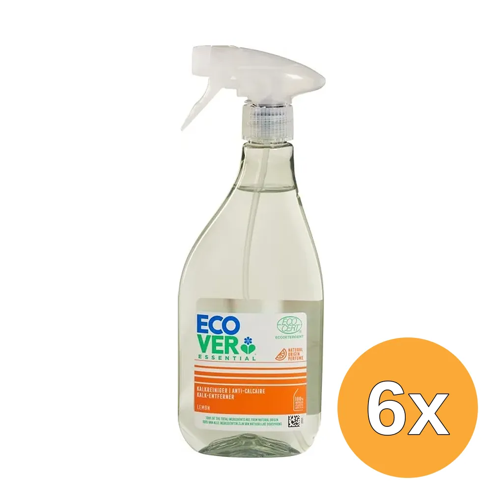 6x Ecover Kalkreiniger Essential (500 ml)