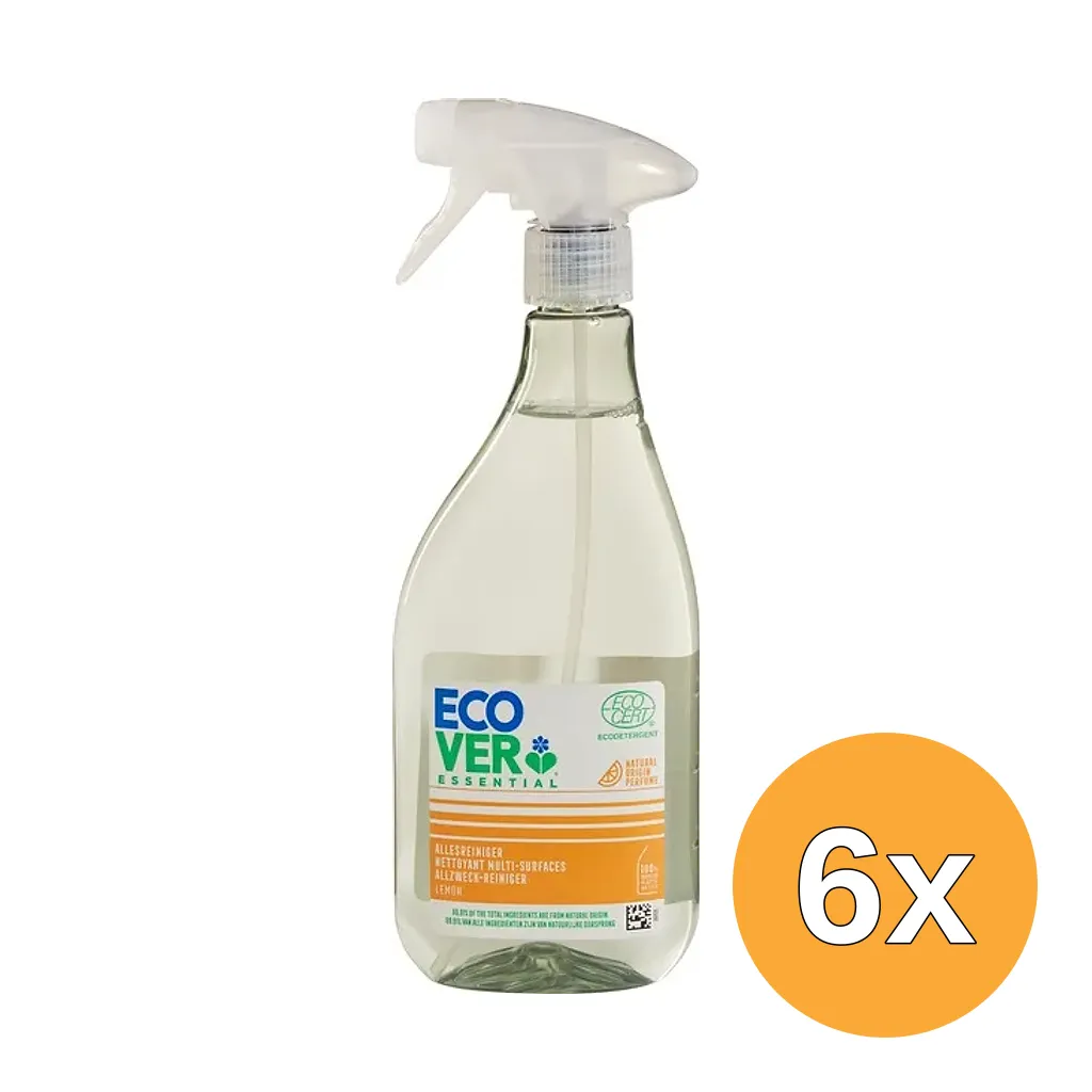 6x Ecover Allesreiniger Citroen Essential (500 ml)