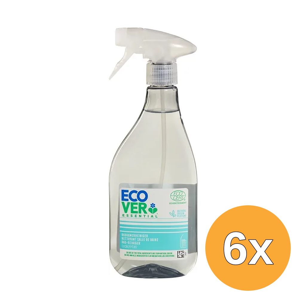 6x Ecover Badkamerreiniger Essential (500 ml)